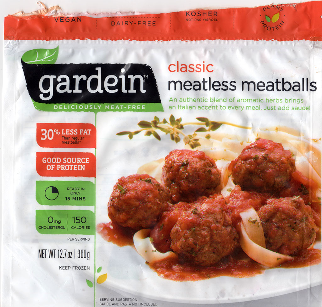 Review Gardein Classic Meatless Meatballs Shop Smart