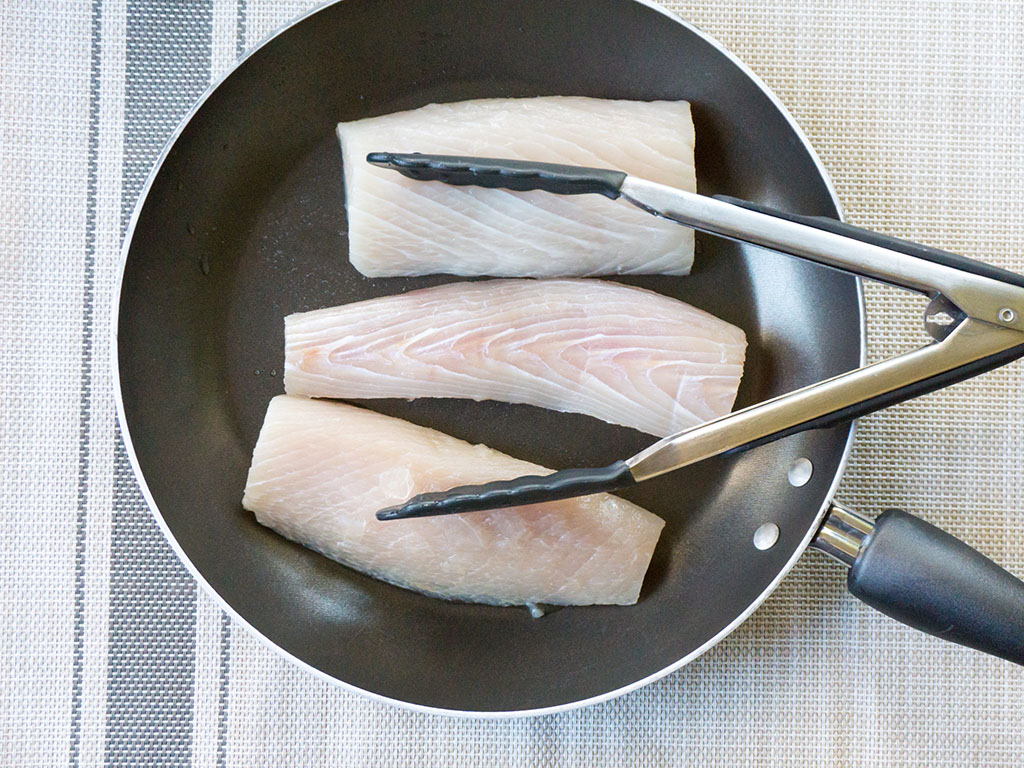 Walmart Premium Mahi Mahi Fillets defrosted