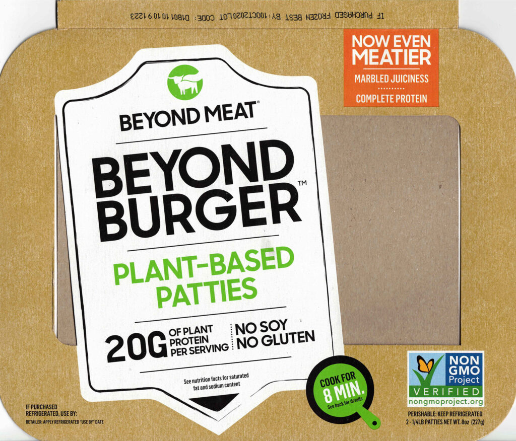 Beyond Burger Jan 2020 reformulation package front