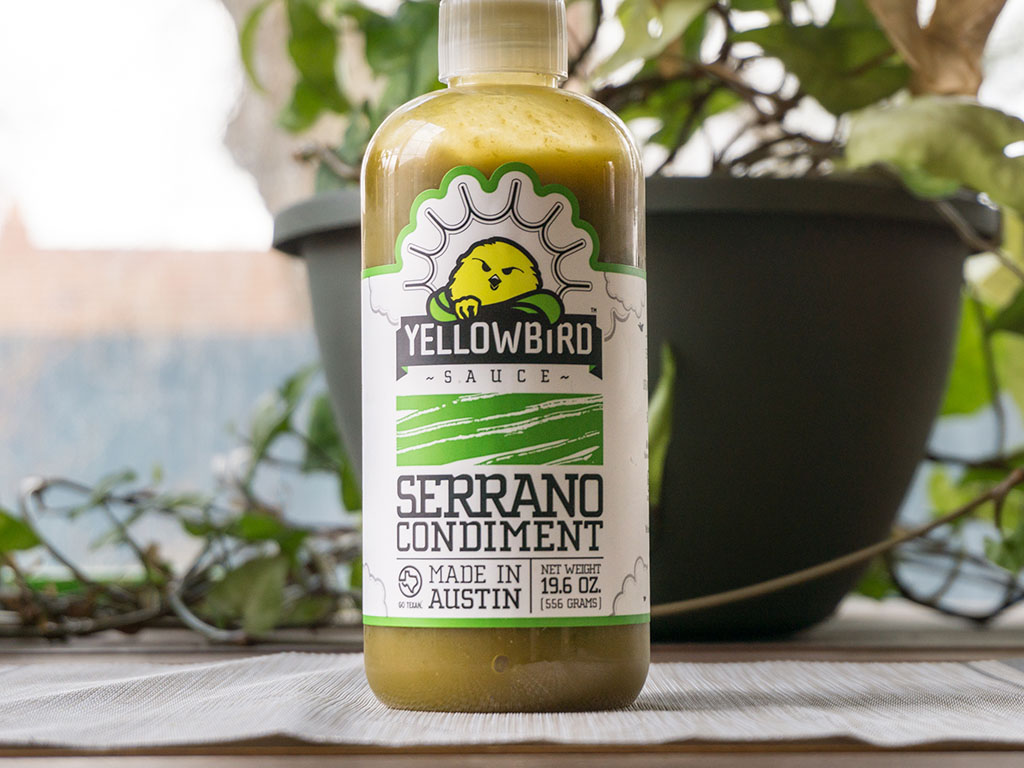 Yellowbird Serrano Condiment Sauce