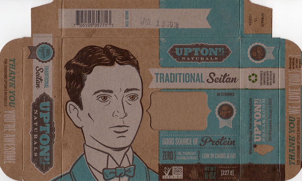 Upton's Naturals Traditional Seitan package front