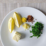 Lemon parsley sauce for fish ingredients