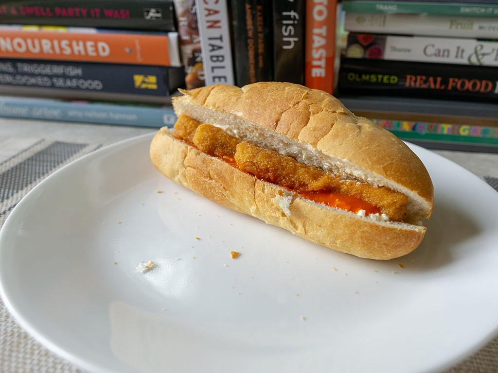 Hoagie with Yummy Chicken Breast Fries