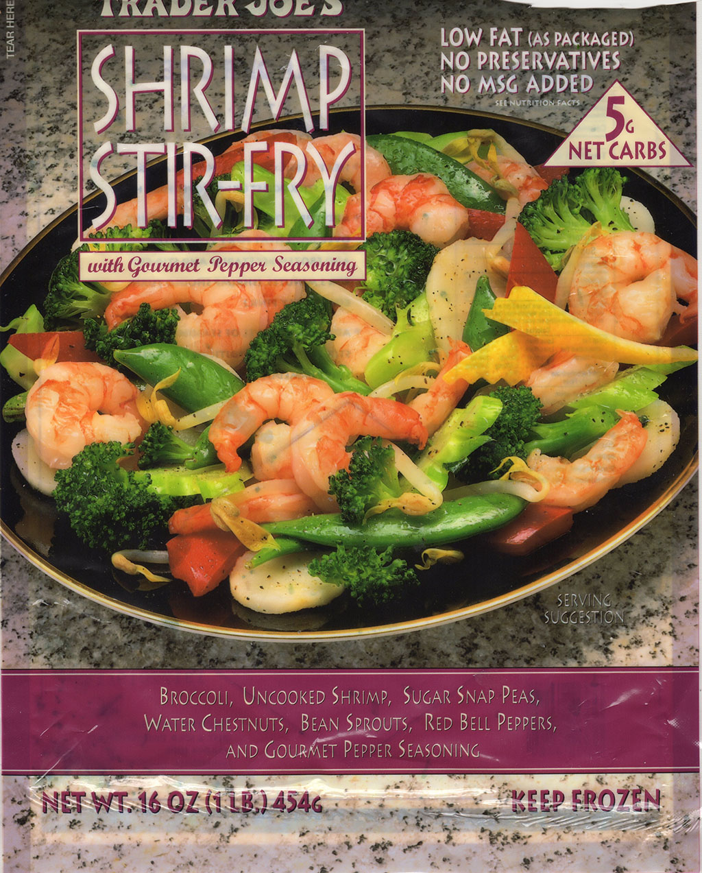 Trader Joe's Shrimp Stir Fry package front