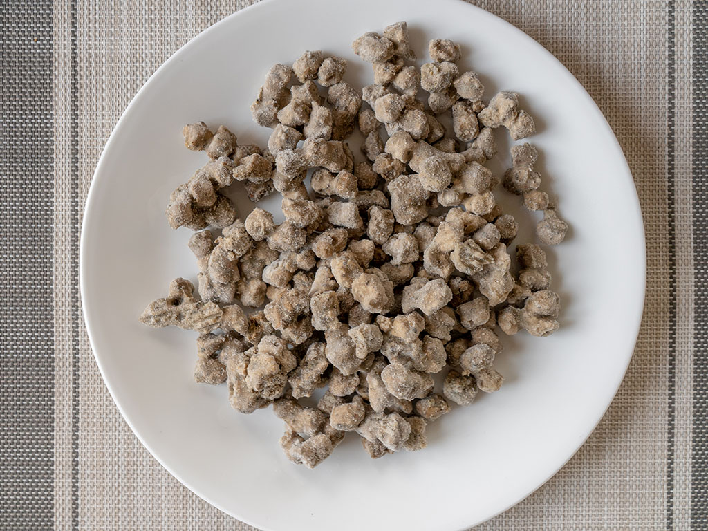 Beyond Meat Beef Crumbles uncooked
