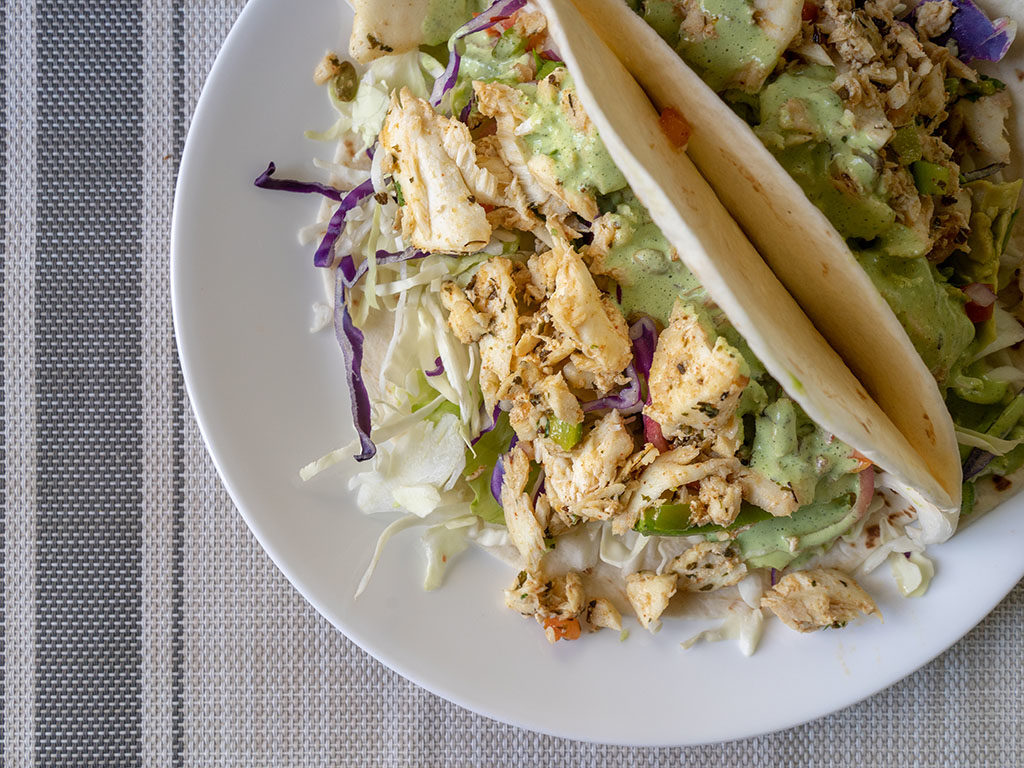 Another fish taco creation