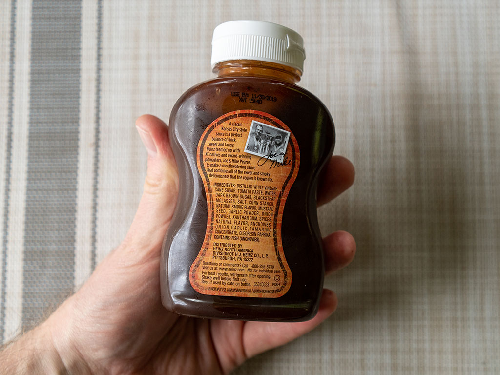 Heinz BBQ Sampler Pack - Kansas City BBQ Sauce back