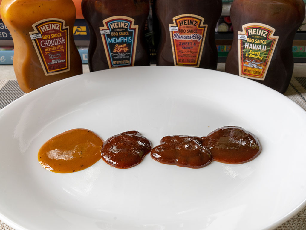 Heinz BBQ Sampler Pack - the four sauces