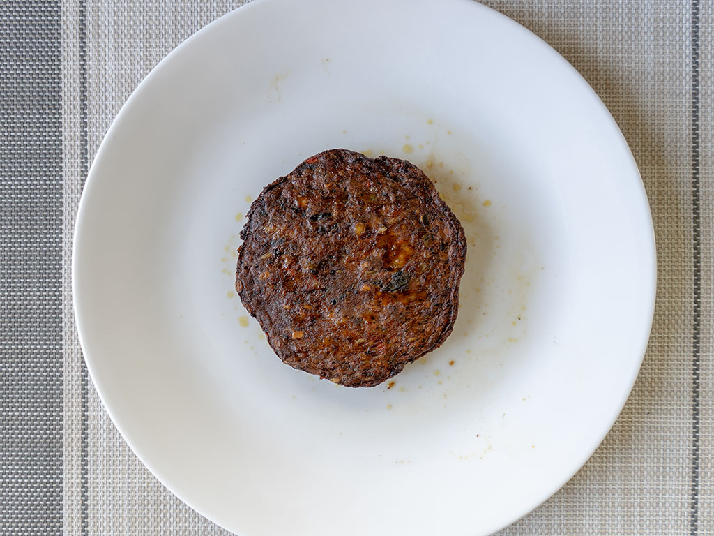 MorningStar Farms Veggie Lovers Vegan Burgers cooked