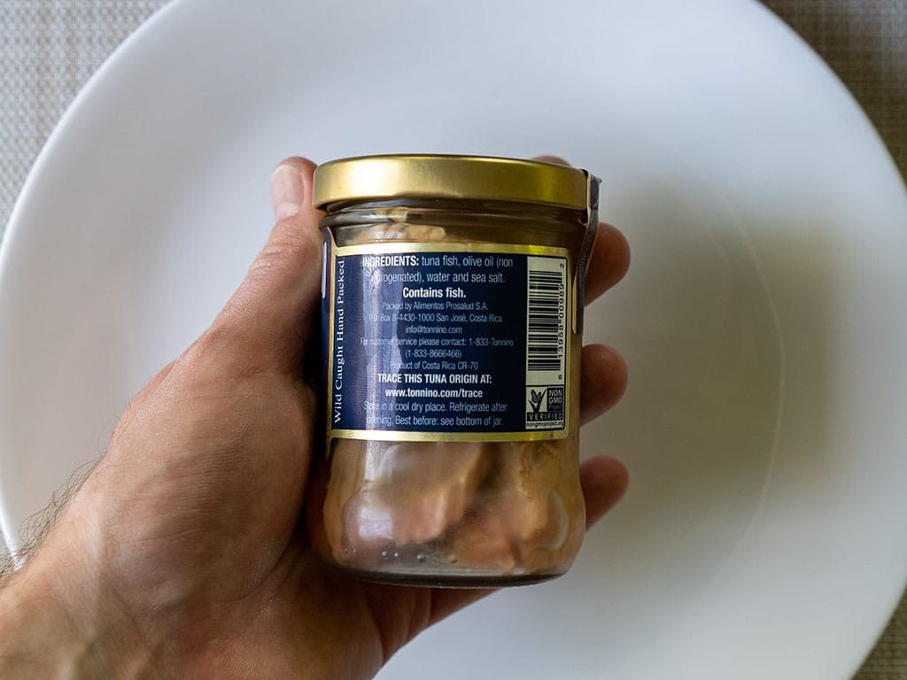 Tonnino Tuna Fillets In Olive Oil ingredients