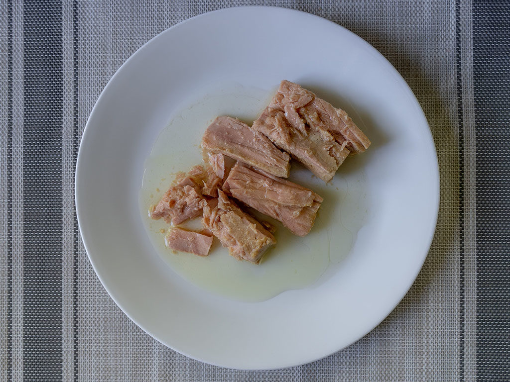 Tonnino tuna out of the jar