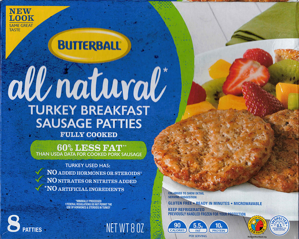 Butterball Turkey Breakfast Sausage Patties Review Shop Smart