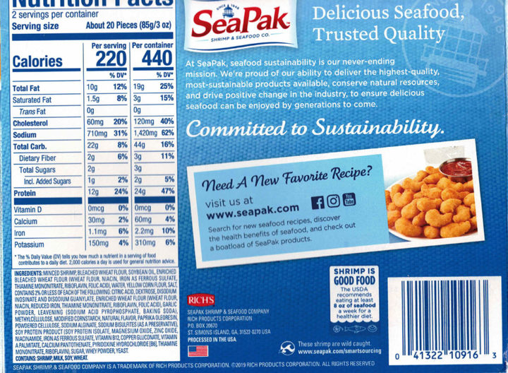SeaPak Shrimp Poppers review – Shop Smart