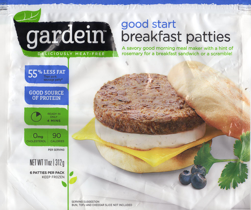 Gardein Breakfast Patties package front