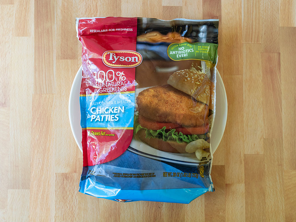 Tyson Frozen Chicken Patties Shop Smart