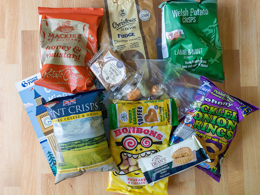 Universal Yums Review of Subscription Snack Box