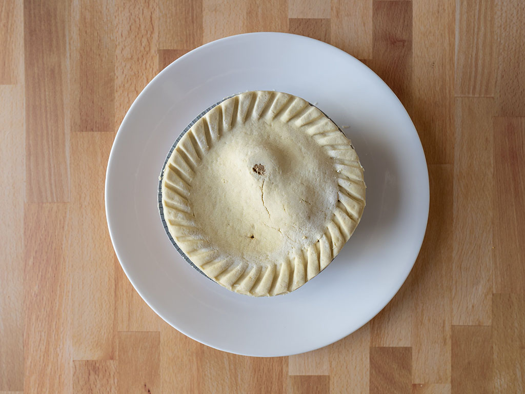 Marie Callender's Meatless Gardein Be'f Pot Pie frozen