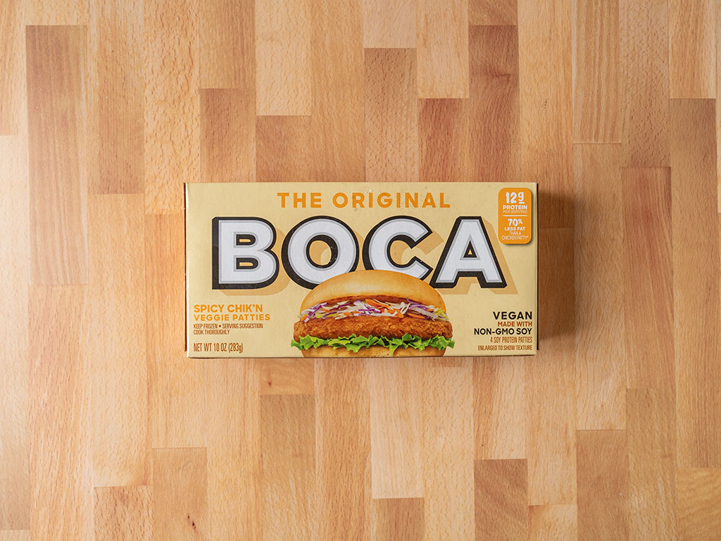 Boca Original Spicy Chick’N Veggie Patties