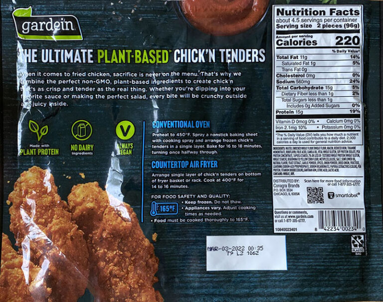 Gardein Ultimate Chick’N Tenders – the best yet? – Shop Smart