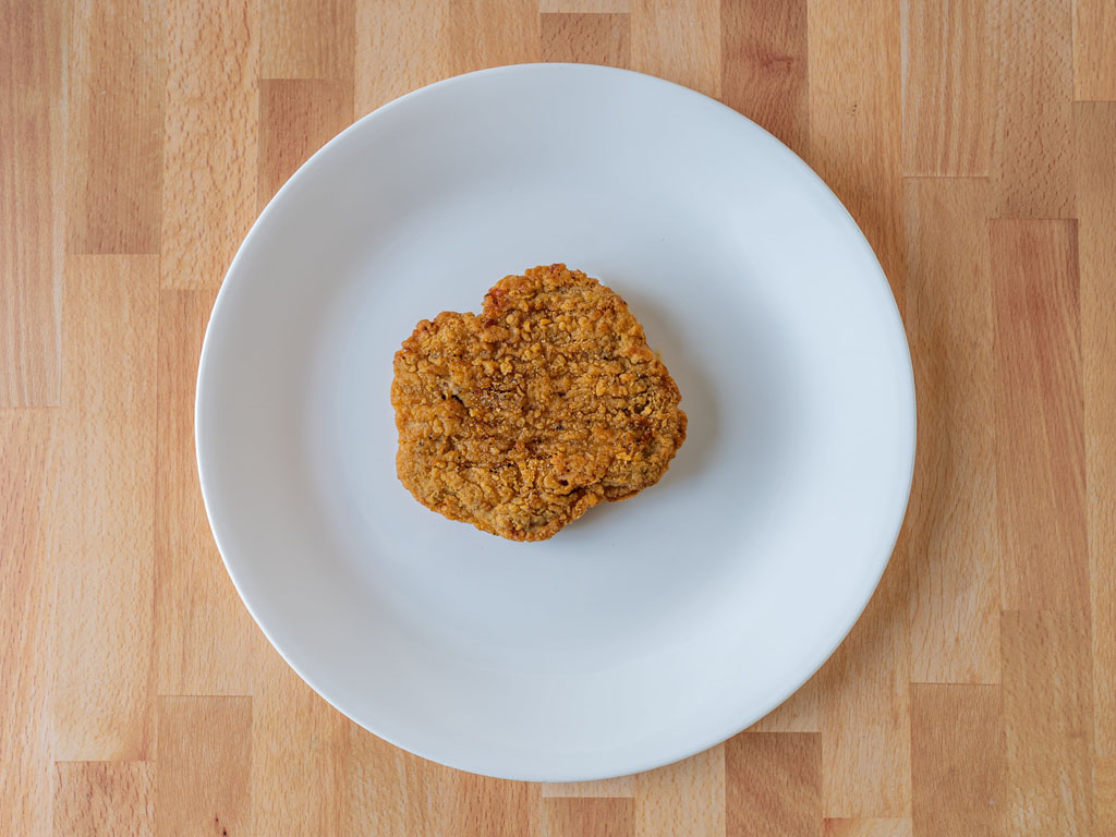 Tyson Country Fried Steak cooked