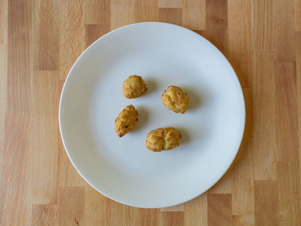 Stouffer's Chicken Pot Pie Bites air fried