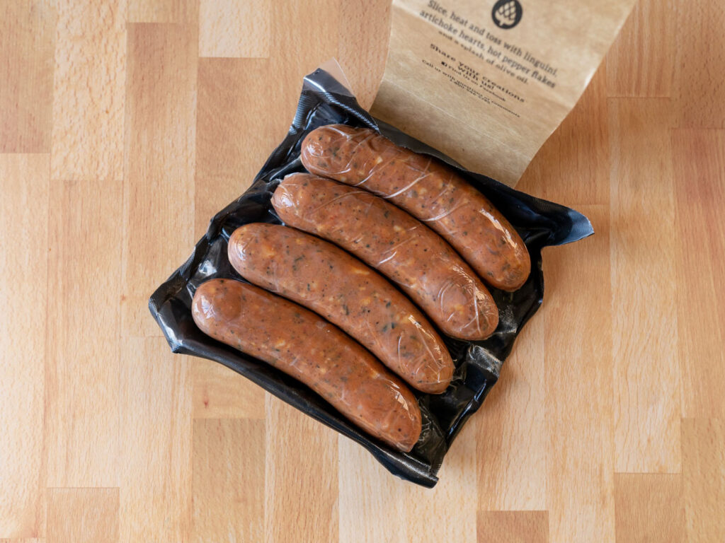 Aidells Cajun style Andouille packaged