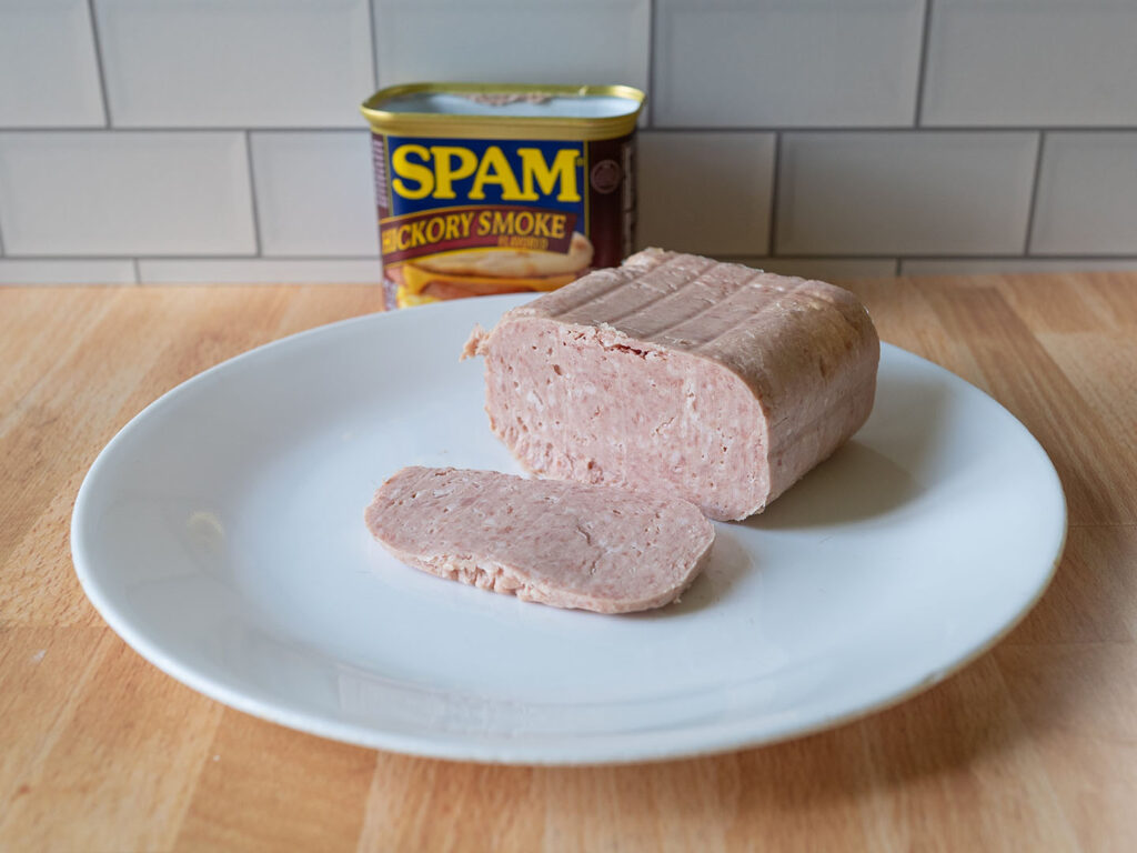 Spam Hickory Smoke Flavored Canned Meat