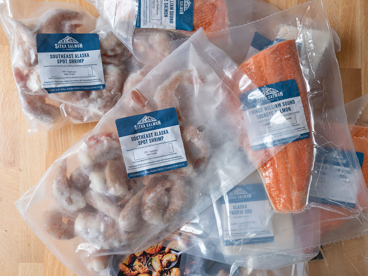 Sitka Salmon - Holiday Seafood Sampler Box