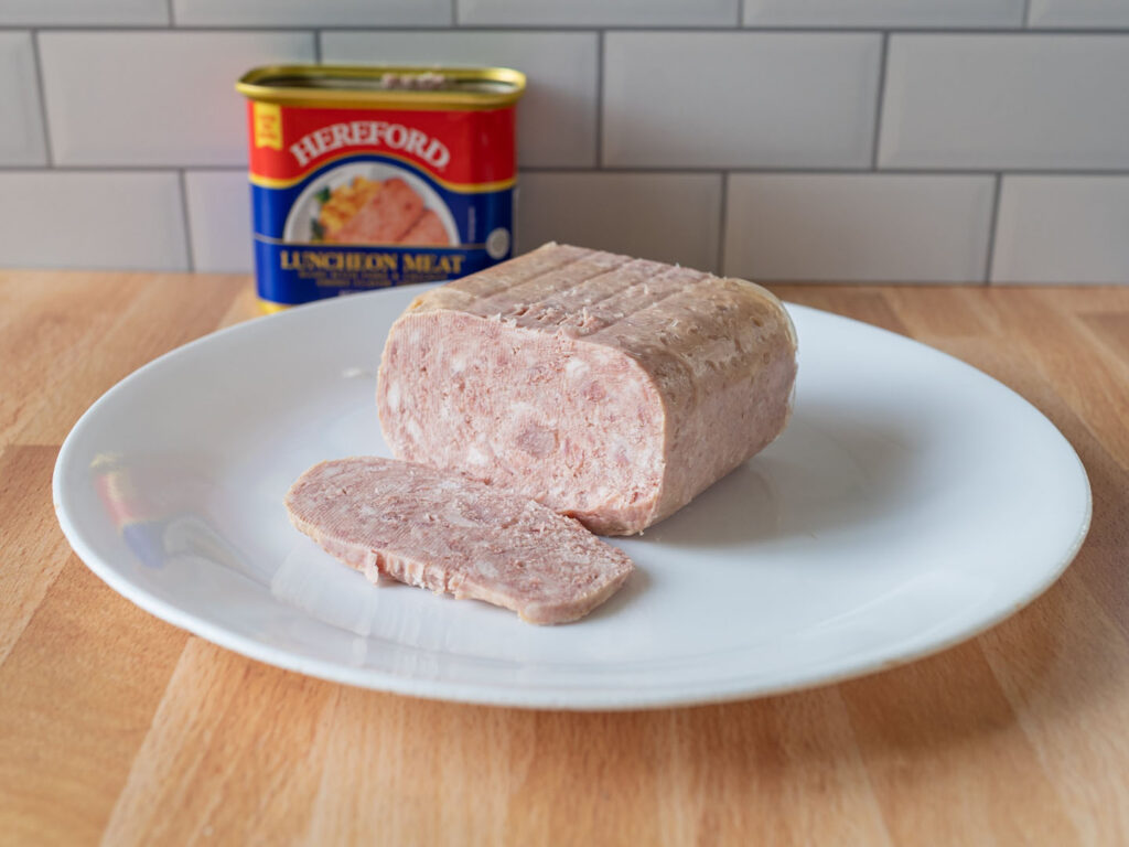 Hereford Luncheon Meat whats in the can