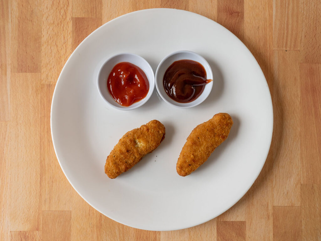 Beyond Chicken Plant-Based Tenders air fried