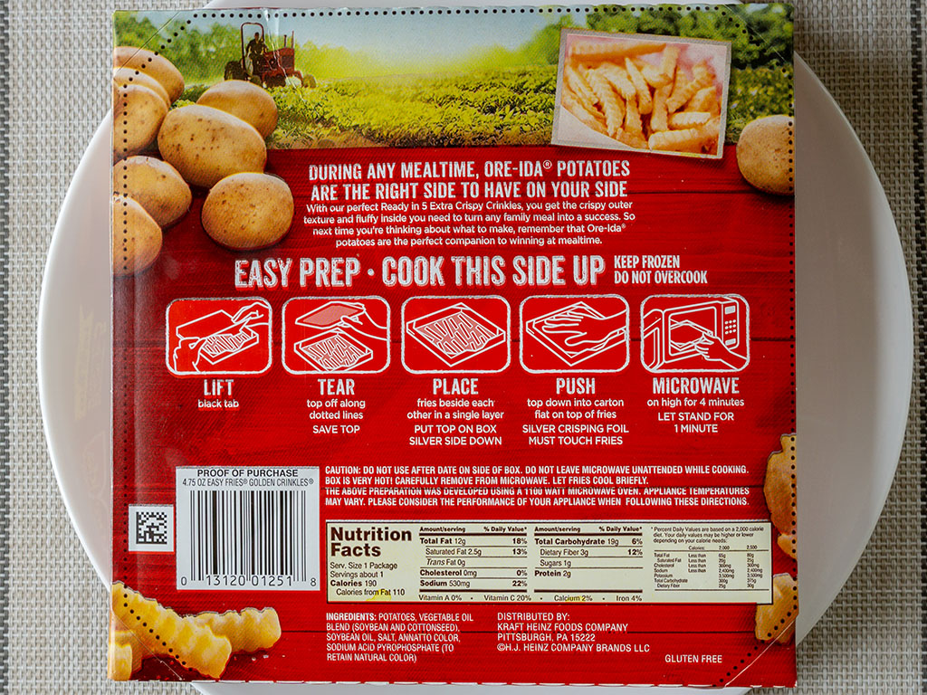 Review: Ore-Ida Golden Crinkles French Fried Potatoes – Shop Smart