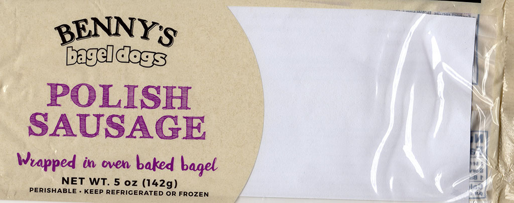 Benny's Bagel Dogs Polish Sausage uncooked package front