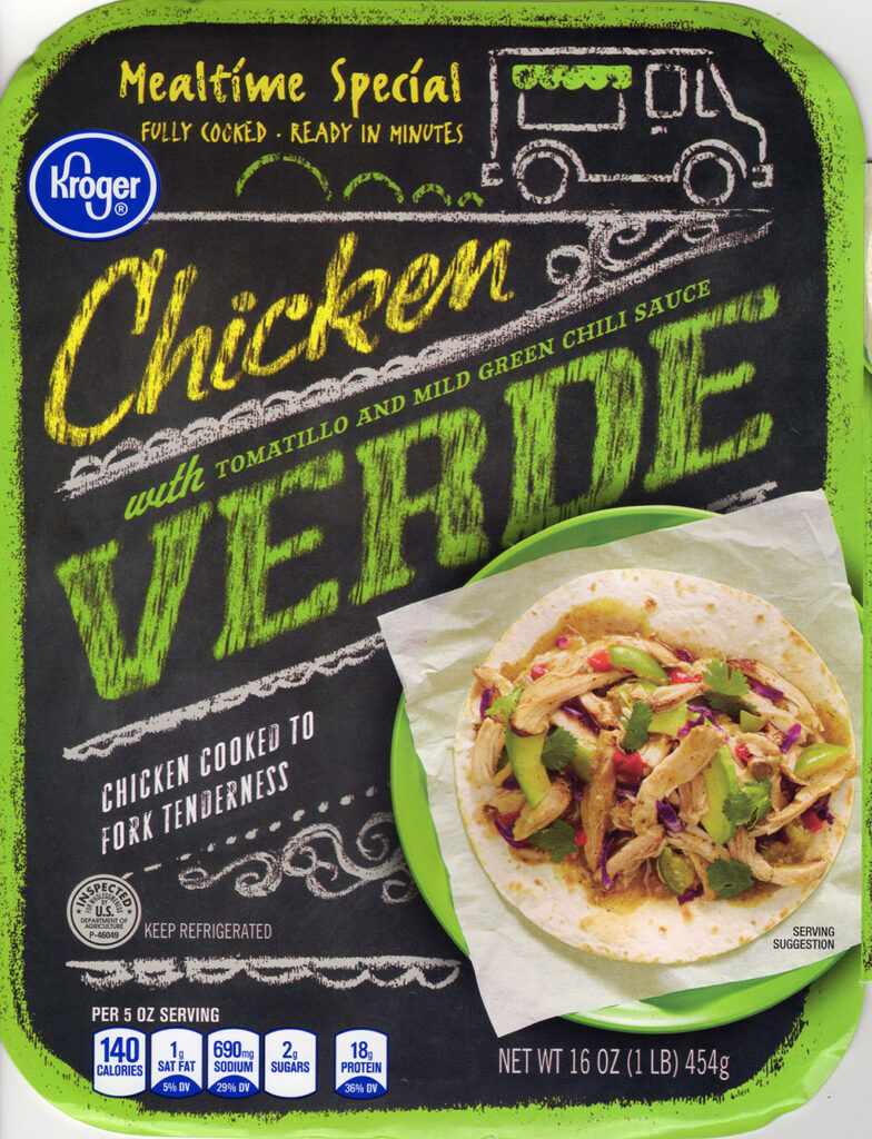 Review: Kroger Chicken Verde – Shop Smart