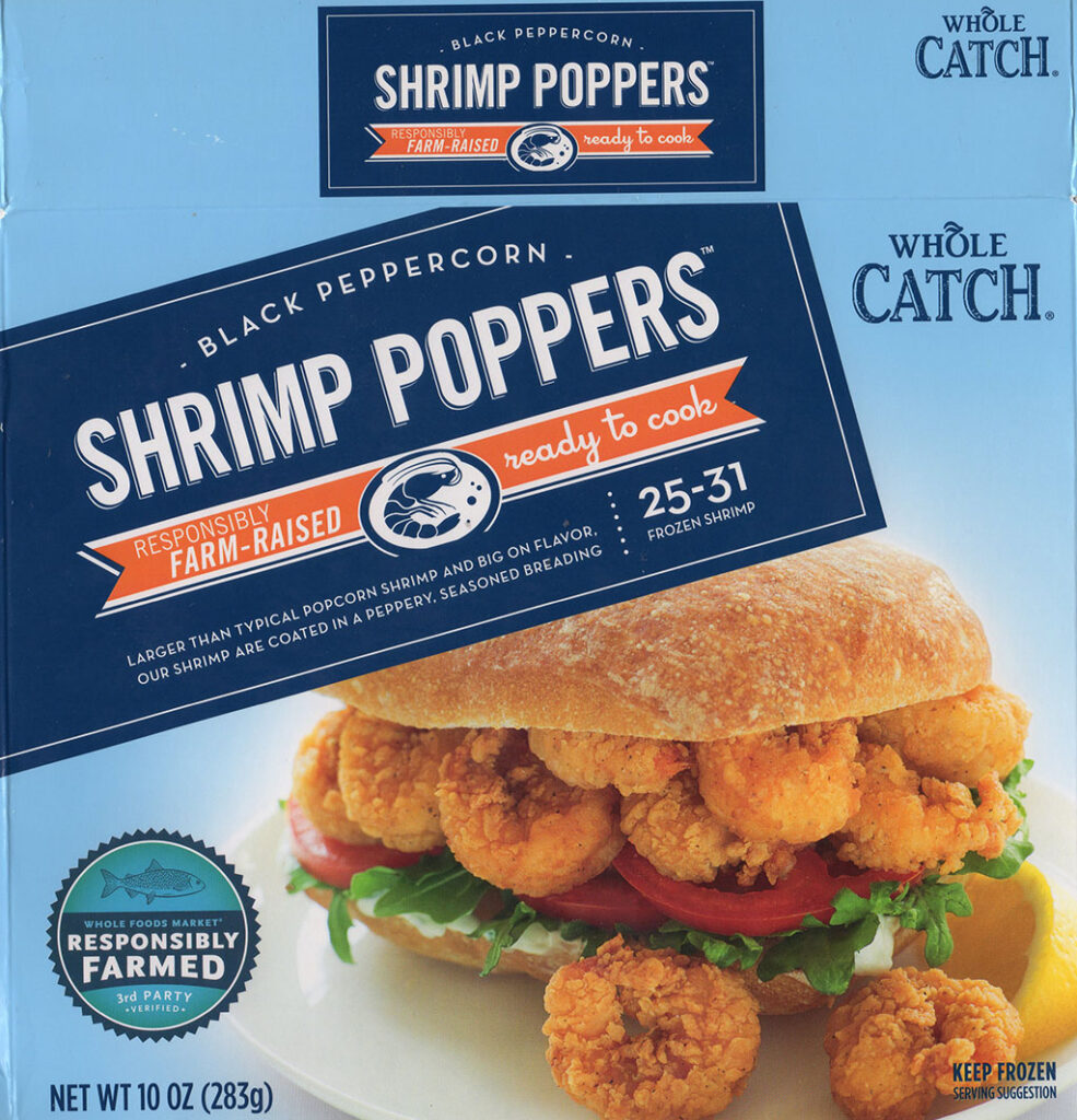 Whole Catch Shrimp Poppers package front